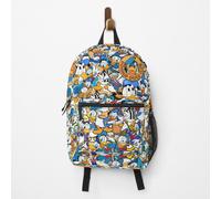 Backpack Donald Duck Kids Classic Funny Cartoon Ultimate Super Fine HD Collage School Bag Travel 15"