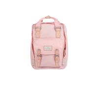 Doughnut Macaroon Backpack for Men and Women Lightweight School Bag Casual Daypack 16 Liters Basic Water Resistant Rucksack for Travel, Sports, Hiking with Pockets(Sakura)