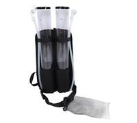 Backpack Drink Dispenser, Dual 3L Tanks Customizable Mixing Padded Design Portable for Bar Xmas Parties Birthdays Camping with Ice Cooler for Wine Beer