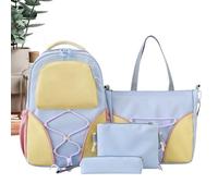 Backpack for School, Bag for Books - Pencil Case Textbook Storage Travel Design for Girl Daily Classroom Study Stationery Organization Short Trips Social Shopping College