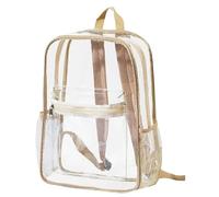 Backpack For School - Start Season Transparent Schoolbag Large Capacity Outdoor Travel Backpack Transparent Pvc Backpack