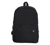 Backpack for School Teen Girls Boys, Rucksack Lightweight School Bag, Casual Daypack High School Backpacks for College Student Outdoor Travel Sports Bag A4 Magazine IPad 14L (black)
