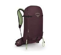 Backpack for ski touring Osprey Firn 28 (Elderberry Purple/Peppermint Green)