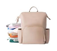 Backpack For Stroller - Campio Bath Change Came | The Backpack For Changing The Bag | Multifunctional Bags Large Diaper Pack With Mat Por, Creamy, Please refer to the description, Please