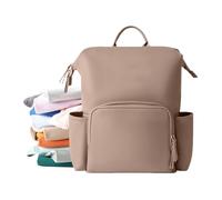 Backpack For Stroller - Campio Bath Change Came | The Backpack For Changing The Bag | Multifunctional Bags Large Diaper Pack With Mat Por, dark khaki, Please refer to the description, Please