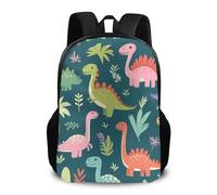 Backpack Funny Cute Dinosaurs School Bag Durable Daypack Lightweight Pack Back for Laptop College Work