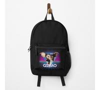 Backpack Gremlins Gizmo Retro 80s Neon Landscape School Bag Travel 15"