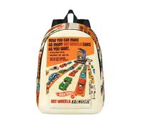 Backpack Hot Wheels Factory School Bag Travel 15"