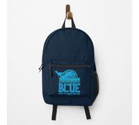 Backpack Jurassic World - Blue is my favorite raptor School Bag Travel 15"