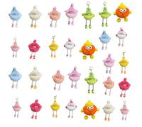 Backpack Keychain Valentines, Fluffy Toy Keychains for Boys Girls Birthday, Uniquely Designed Animal Styles, Bluey Keychain Valentines Attaching to Backpacks, Commuter Bags, House Keys(30PCS)