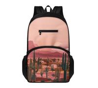 Backpack Kids Pink Desert Lightweight & Breathable Childrens Backpack for Primary School & Nursery, Fits A4, Books, Notebooks and Accessories