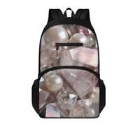 Backpack Kids Pink Diamond Lightweight & Breathable Childrens Backpack for Primary School & Nursery, Fits A4, Books, Notebooks and Accessories