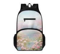 Backpack Kids Pink Light Blue Lightweight & Breathable Childrens Backpack for Primary School & Nursery, Fits A4, Books, Notebooks and Accessories
