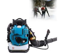 Backpack Leaf Blower, All-Season 4-Stroke Gas Blower, Low Emission with 2.0L Fuel Tank for Extended Runtime, Ideal for Residential Leaf Sweeping