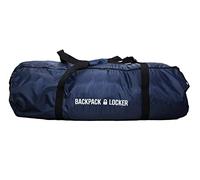 Backpack Locker - Flight Travel Backpack/Rucksack/Bag Transit Cover - Lockable (Padlock Included) Duffel Bag (Blue, 55-75 litres)