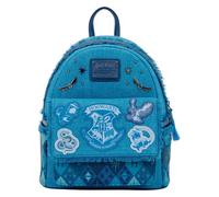 Backpack Loungefly Harry Potter Hufflepuff Bleu 22,8x26,6x11,4 cm