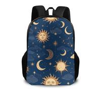 Backpack Magic Constellations Sun Moon Stars Mystical Astrology Rucksack Casual Backpacks Lightweight Pack Back for Travel School Work