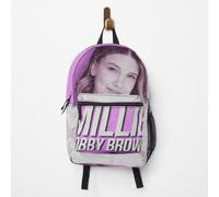 Backpack Millie Bobby Brown Retro School Bag Travel 15"