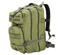 Backpack Olive Green 50L Coated Oxford Fabric 30x15x50cm Tactical Hiking Bag Pro