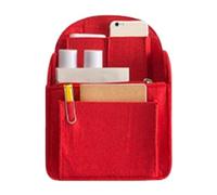 Backpack Organizer Insert - Felt Lightweight Multi Pocket Liner Bag | Travel Rucksack Divider Storage | Easy Access Sorting System for Tablet Bottle Electronics Cosmetics Books