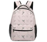 Backpack Origami Birds Cute Pack Back Computerrucksack Casual Daypack for Student Travel School