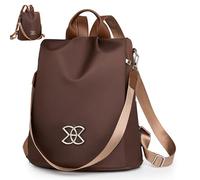 Backpack - Oxford Cloth 33x28x16cm, Work Bag | Sasc Laptop Bags Convertible Bags For Women With Single And Double Shoulder Strap And Hand Straps For Office, Travel, Travel