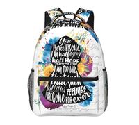 Backpack Persuasion Rucksack Shoulder Bag Lightweight Women Sports Bags, For College, Work, Laptop, Travel, Business