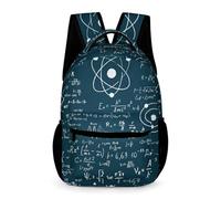 Backpack Physical Mathematics Science Formula Sports Bags Shoulder Bag Simple Fashion Daypack, For Travel, Laptop, Business, Work, College