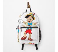 Backpack Pinocchio, 2021, Geppetto, Collodi, stop motion, Pinocchio, Cricket, Guillermo del Toro, Pinocchio, drawings School Bag Travel 15"