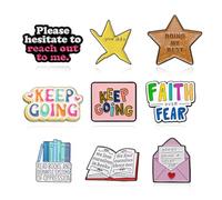 Backpack Pins Enamel Pins for Backpack Cute Pin for Backpacks Funny Brooch Set for Bags Hats Shoes Back to School Decorations, alloys, no gemstone