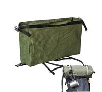 Backpack Pouch - 42cm 12L Large Capacity Waterproof Storage | Backpack Extension Pouches Sports Accessory for Outdoor Climbing Fishing Gym Clothing Bottle, Army Green, Se référer à la description
