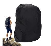 Backpack Rain Cover - Waterproof Foldable Rain Cover Lightweight Black | Foldable Backpack Rain Cover for Computer Monitor Seat Cushion