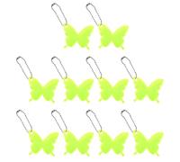 Backpack Reflector - Safety Reflectors, Butterfly Warning Hook, Reflective PVC Label | Reflective Safety Pendant High Visibility Accessory for Bi Running Backpack