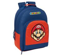 Safta Super Mario 20.10l 32x42x15 Cm Backpack Blue Kids