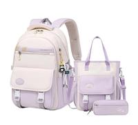 Backpack Set: School Backpack, Cute Zaio Pen Holder, Waterproof Travel Bag | Multi-purpose Kids Backpack for Boys and Girls, Preschool Kids, Daily Travel, Camping
