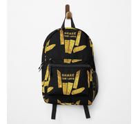Backpack Share the Love Gold Sharer 15in School & Travel Backpack - Unique Designer Polyester, Anti-Theft Pockets, Lightweight & Durable