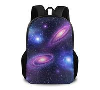 Backpack Space Galaxy Constellation Zodiac Star Purple Blue Pack Back Computer Daypack Casual Rucksack for Student Travel Work
