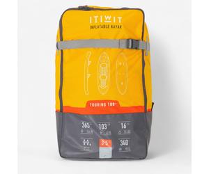 Backpack - Spare Part For The Decathlon X100 2p Inflatable Kayak