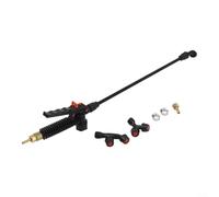 Backpack Sprayer Boom with 3 Nozzle Fan Spray Dual Vertical Dual Horizontal and Brass Barb Fittings 1/4 Inch 3/8 Inch for Hose Integration