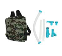 Backpack Sprayer Kit, Manual Fertilizer Sprayer with Adjustable Shoulder Strap, Large Capacity Oxford Cloth Garden Applicator for Farmland and Vegetable Fields