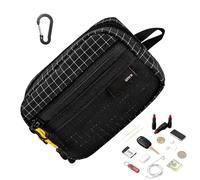 Backpack Strap Pouch | Waterproof Portable with Buckle,Multifunctional Outdoor Storage Tool Bag | for Cash Card Key Travel Camping Hiking Climbing Hunting Men Women