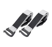 Backpack Straps, 2 Pack, Quick Adjustable Extension Accessory | External Buckle Straps for Backpacks | Durable Lightweight Adjustable | for Adults Men Women Inside Outside Home Packing Camp, Grey