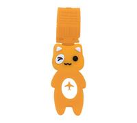 Backpack Tags for Kids | Travel Tag,Cute Cat Design Identifier Strap with Signable Back for Hiking Gym Travel Business Camping School Sports Beach Airport