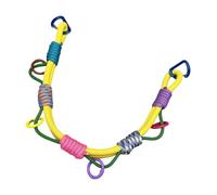 Backpack Utility Strap for Trail Organization, Paracord Rope Design, Twin Clip Ends, Multi Point Attachment, Camping Use Daypack Organizer Cord Pack Clip Holder Trail Bag Point Utility Camp Carry Pack