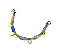 Backpack Utility Strap for Trail Organization, Paracord Rope Design, Twin Clip Ends, Multi Point Attachment, Camping Use Daypack Organizer Cord Pack Clip Holder Trail Bag Point Utility Camp Carry Pack