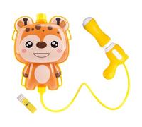 Backpack Water Gun for Children, Interactive Water Backpack Toy, Children's Water Backpack Gun 1000ml Large Capacity, Water Spray Beach, Swimming Pool, Summer (Leopard)