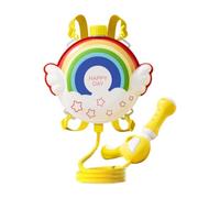 Backpack Water Spray Tank with Hose Water Spray for Kids for Swimming Pool, Rainbow