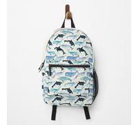 Backpack Whales, Orcas Narwhals School Bag Travel 15"