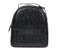 Backpack with allover logo - female - Armani Exchange - Backpacks - Black - ONE SIZE - Bags ONE SIZE