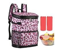 Backpack with Ice Compartment, Oxford Material with Insulated and Waterproof Compartment - Insulated Cooler Backpack | For Work Travel in the Car Picnic Beach Camping Golf Construction